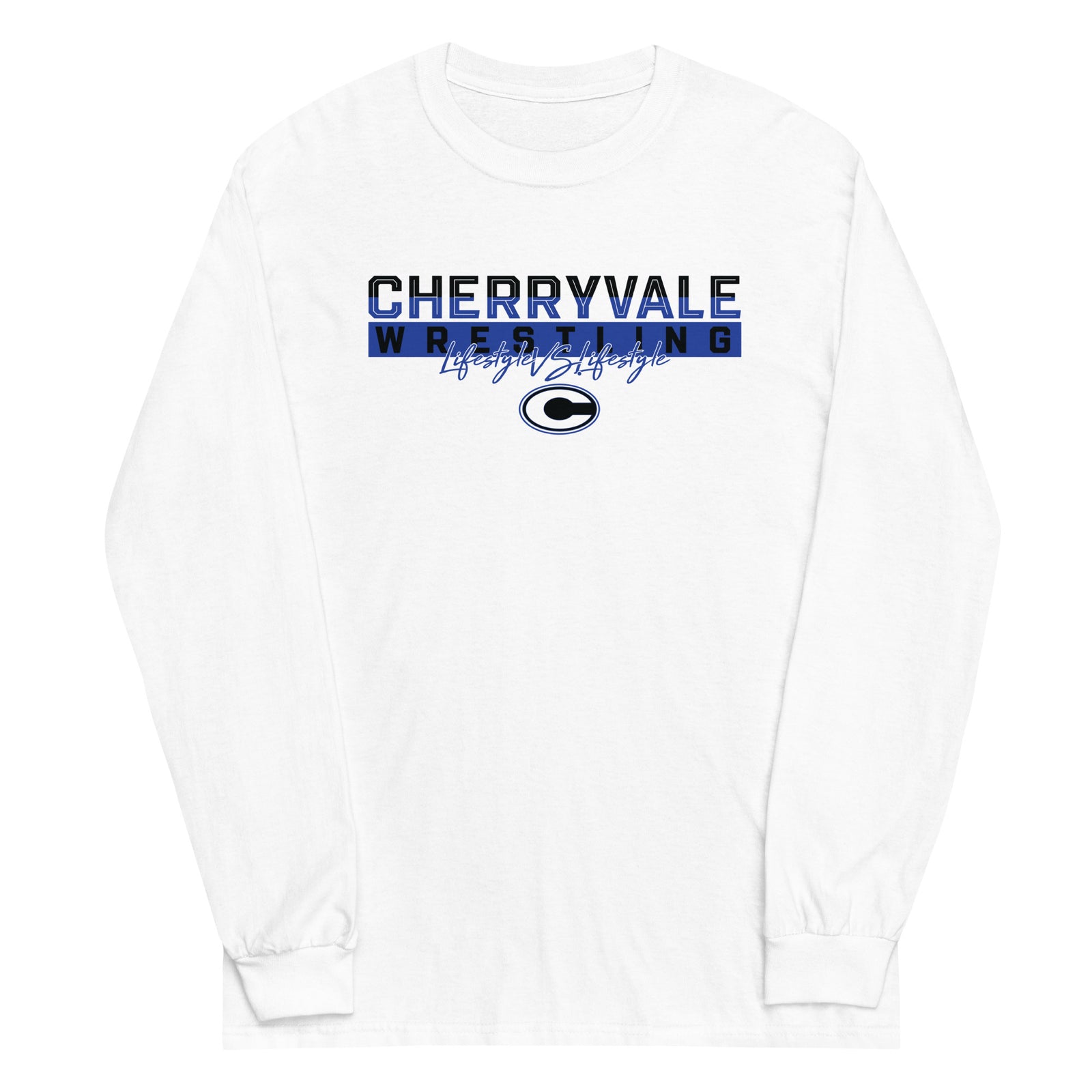 Cherryvale Middle High School Mens Long Sleeve Shirt