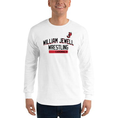 William Jewell Wrestling Light Mens Long Sleeve Shirt