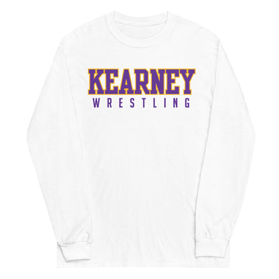 Kearney High School Wrestling Mens Long Sleeve Shirt