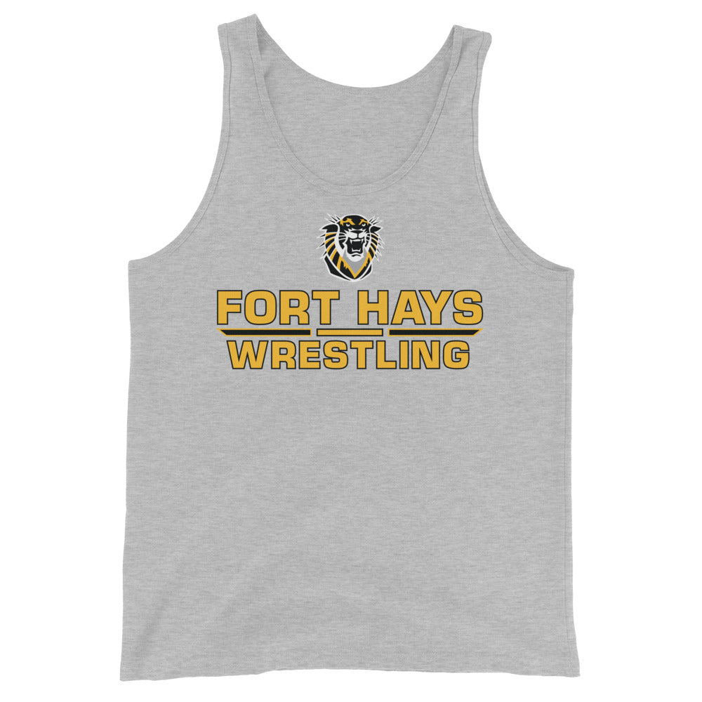 Fort Hays State University Wrestling Unisex Tank Top