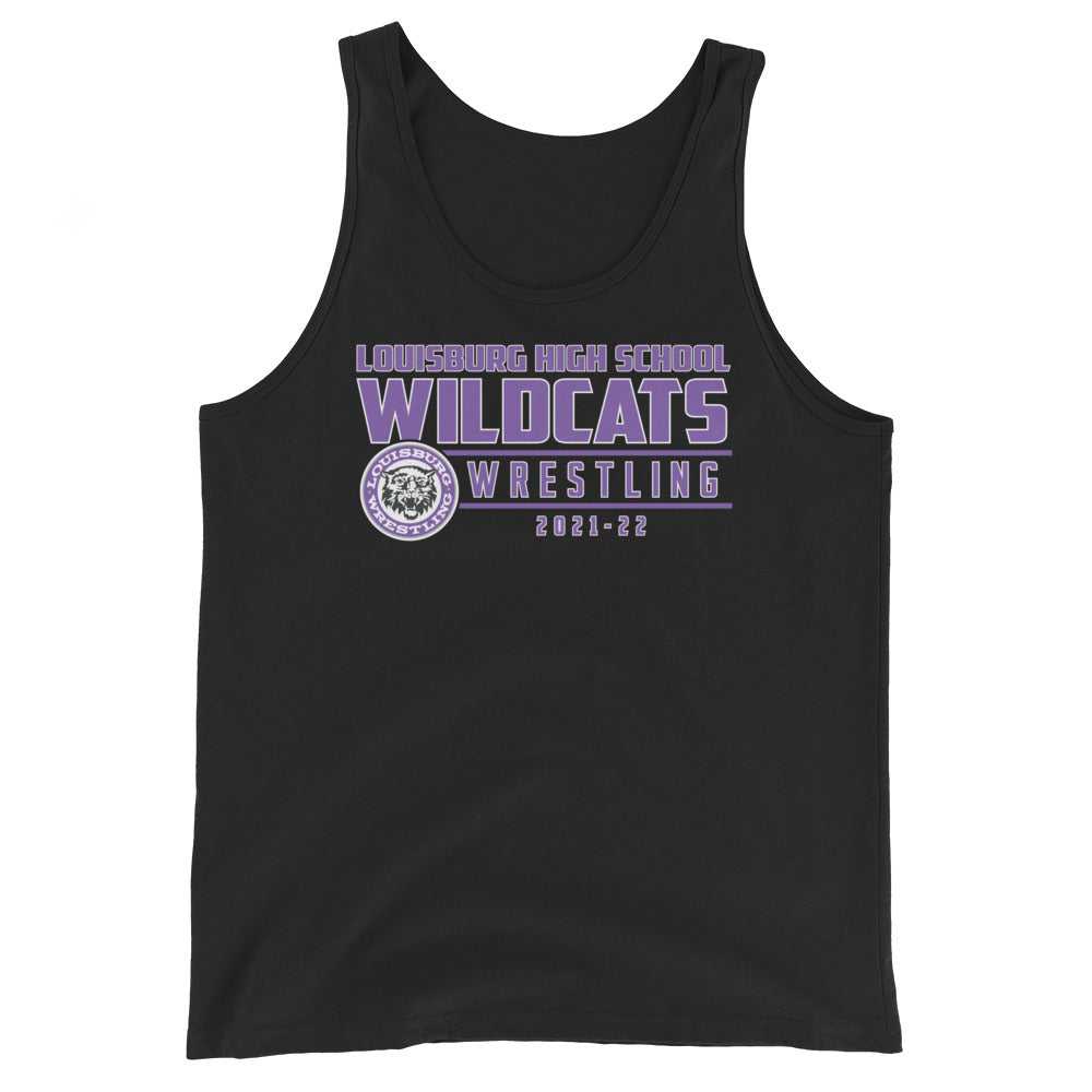 Louisburg HS Wrestling 2021-22 Tank Top