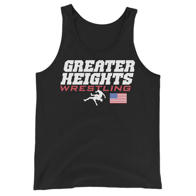 Greater Heights Wrestling 2 Unisex Tank Top