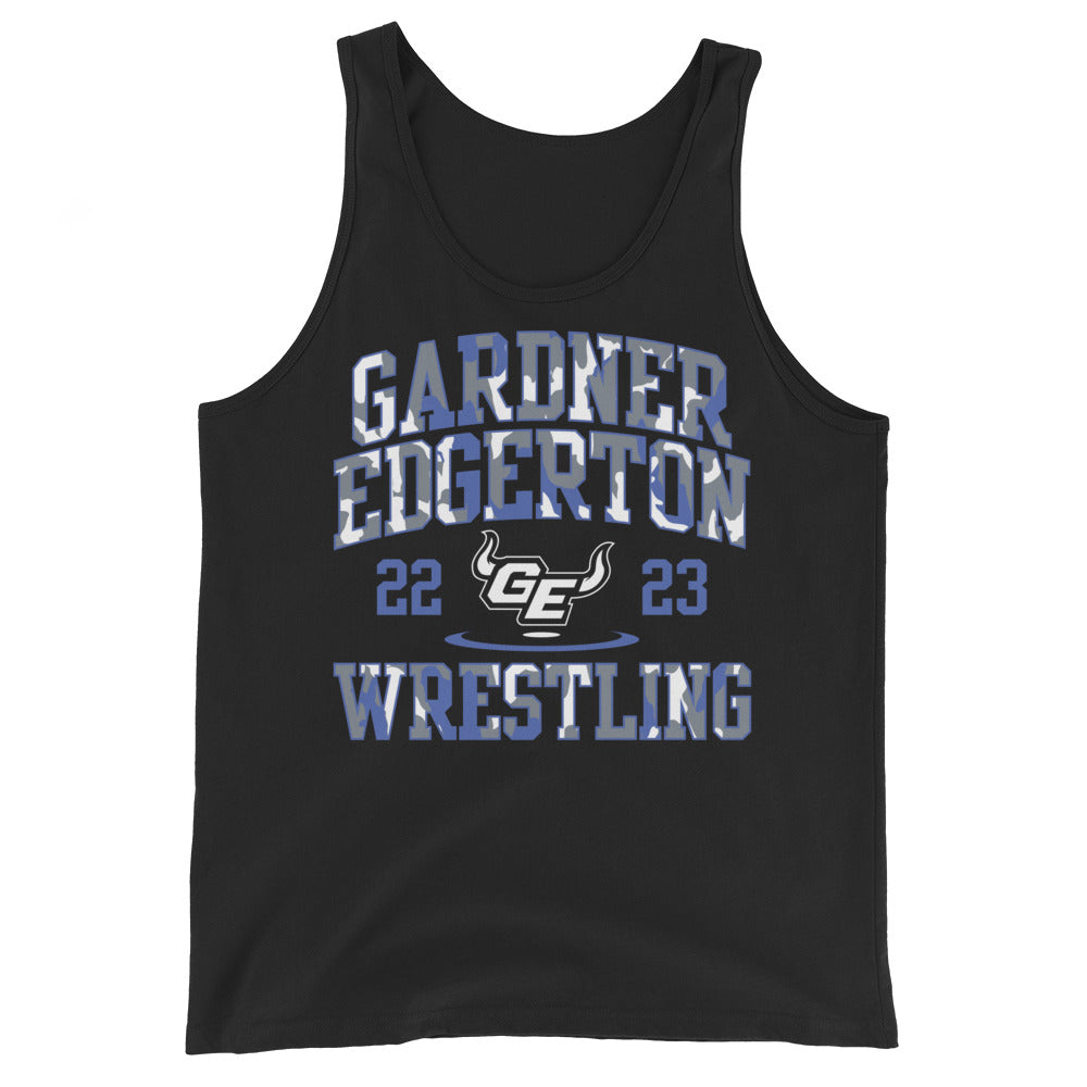 22/23 Gardner Edgerton Wrestling Unisex Tank Top