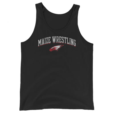 Maize HS Wrestling Arch Mens Staple Tank Top