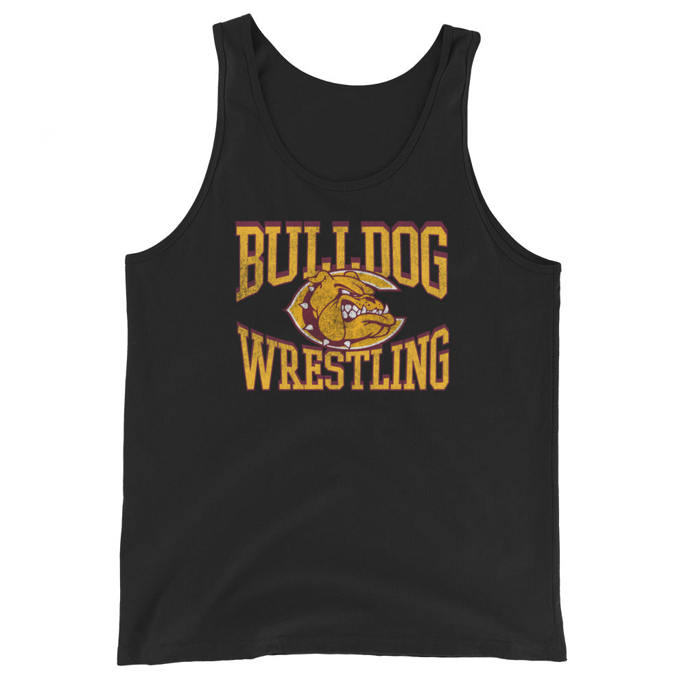 West Allis Central Wrestling Black Mens Staple Tank Top