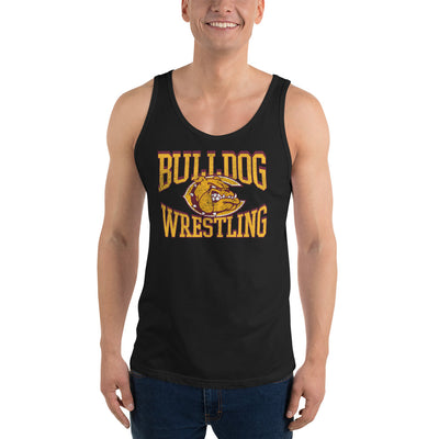 West Allis Central Wrestling Black Mens Staple Tank Top