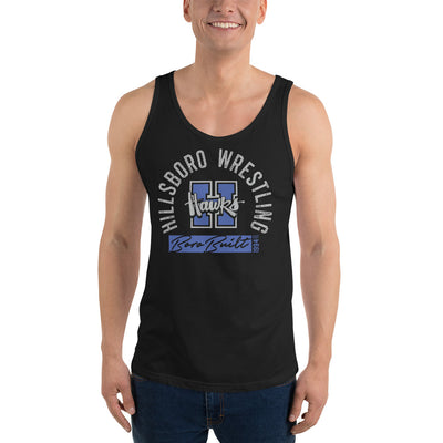 Hillsboro High School  Wrestling Mens Staple Tank Top