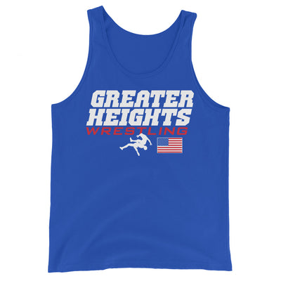 Greater Heights Wrestling 2 Unisex Tank Top