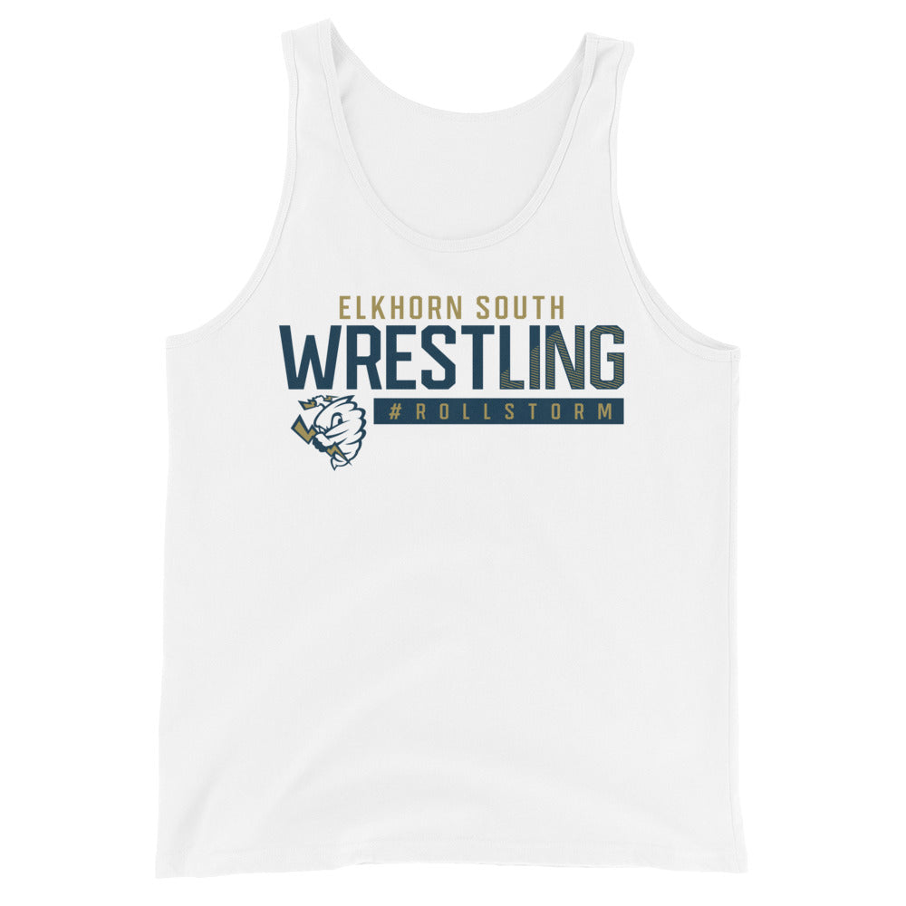 Elkhorn South Wrestling Unisex Tank Top