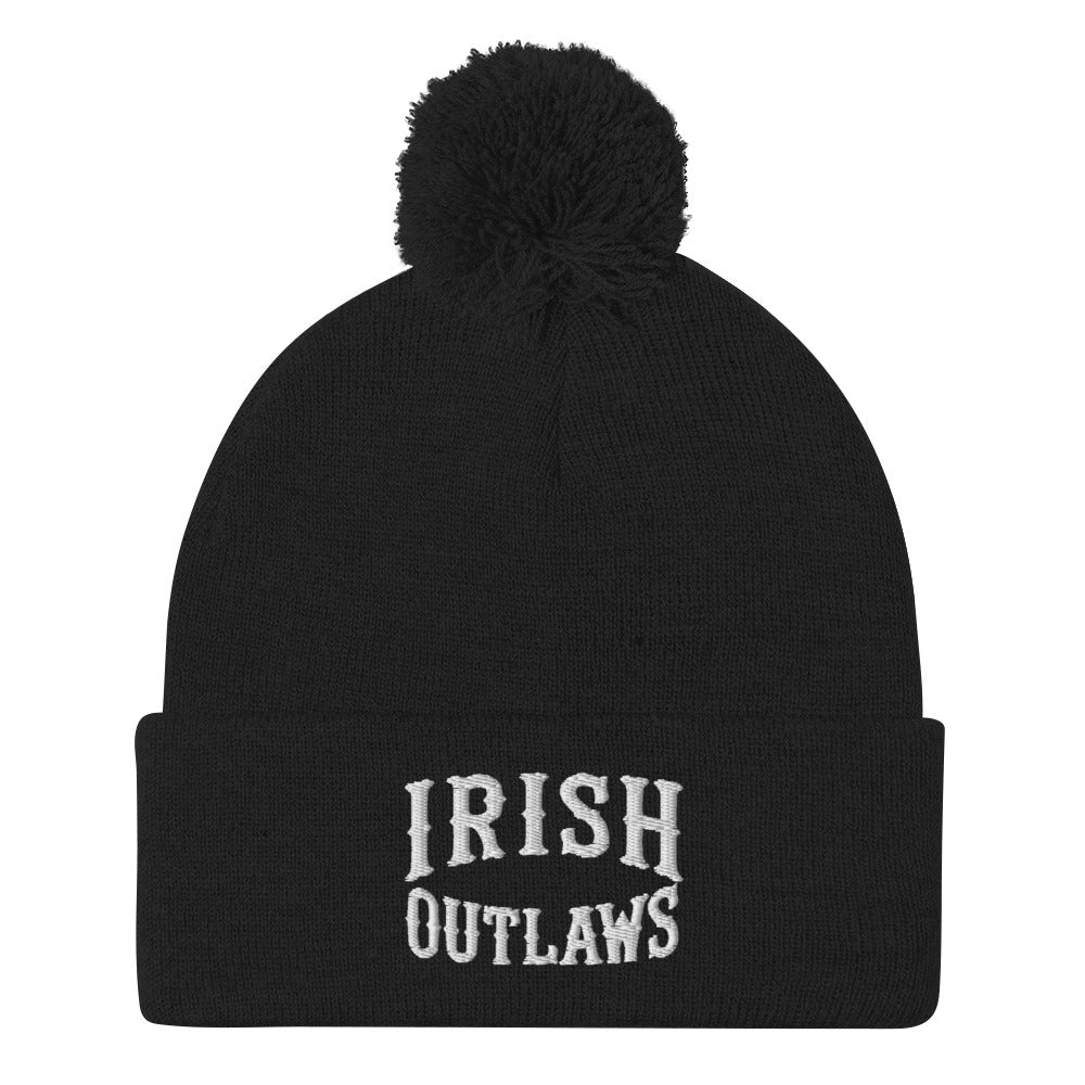 Irish Outlaws Pom-Pom Beanie