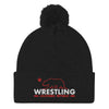 California Wrestling Pom-Pom Beanie