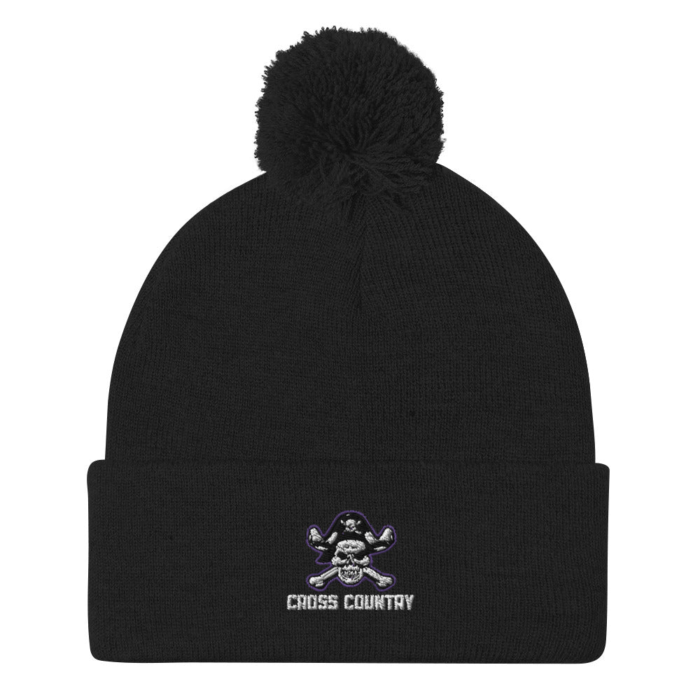 Piper High School XC Pom-Pom Beanie