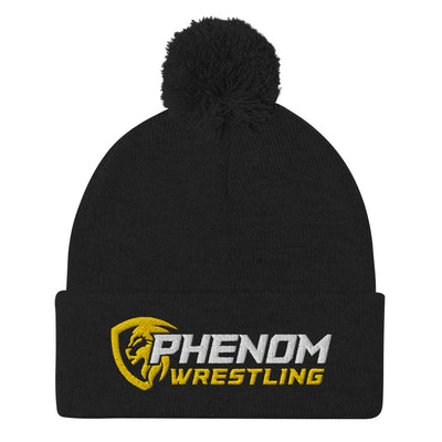 Phenom Wrestling Pom-Pom Beanie