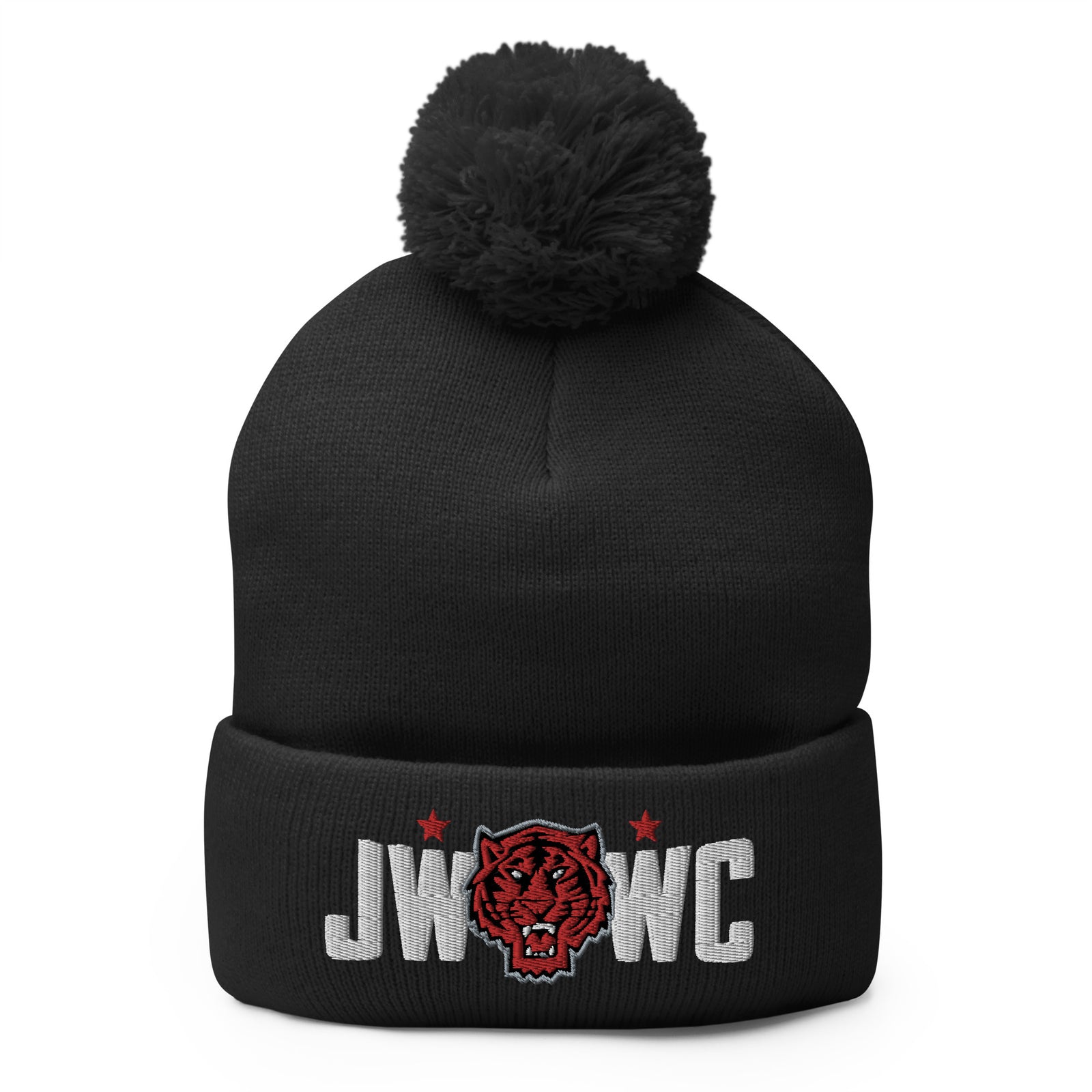 Jeff West Wrestling Club Pom-Pom Knit Cap