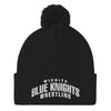 Wichita Blue Knights Pom-Pom Beanie