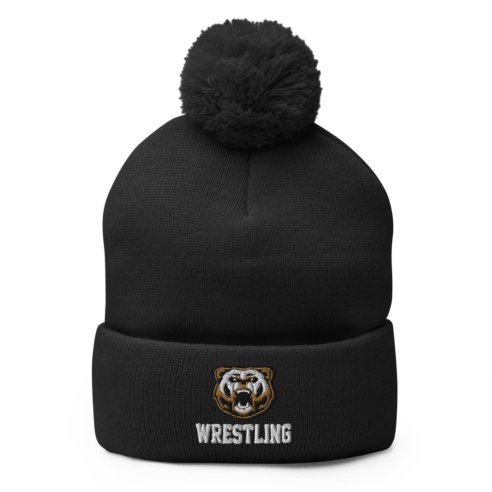 Turner Wrestling Club Pom-Pom Knit Cap