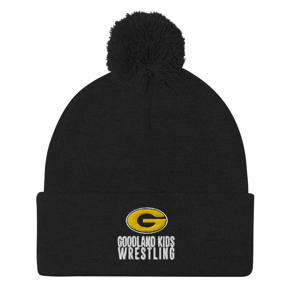 Goodland Kids Wrestling Pom-Pom Knit Cap