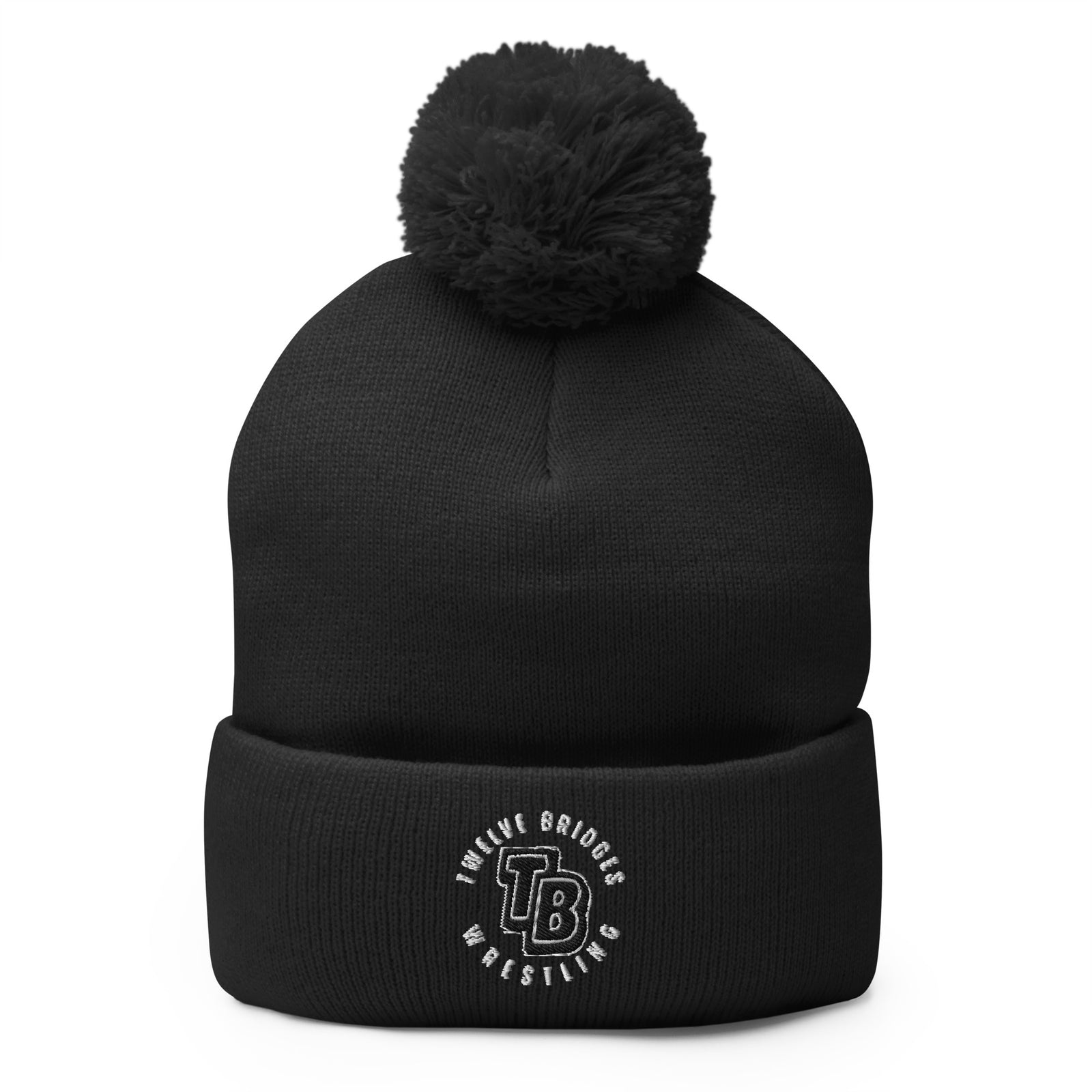 Twelve Bridges Wrestling Pom-Pom Knit Cap