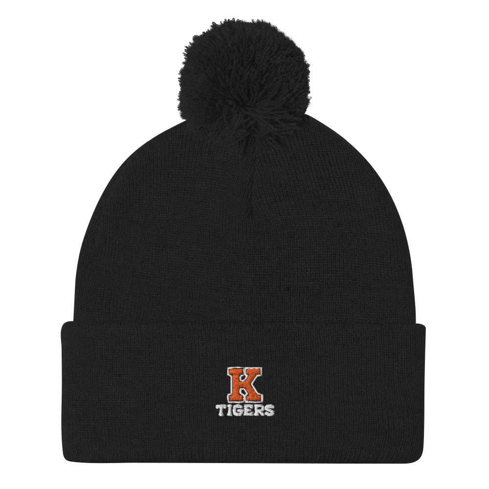 Kirksville Wrestling Club Pom-Pom Knit Cap
