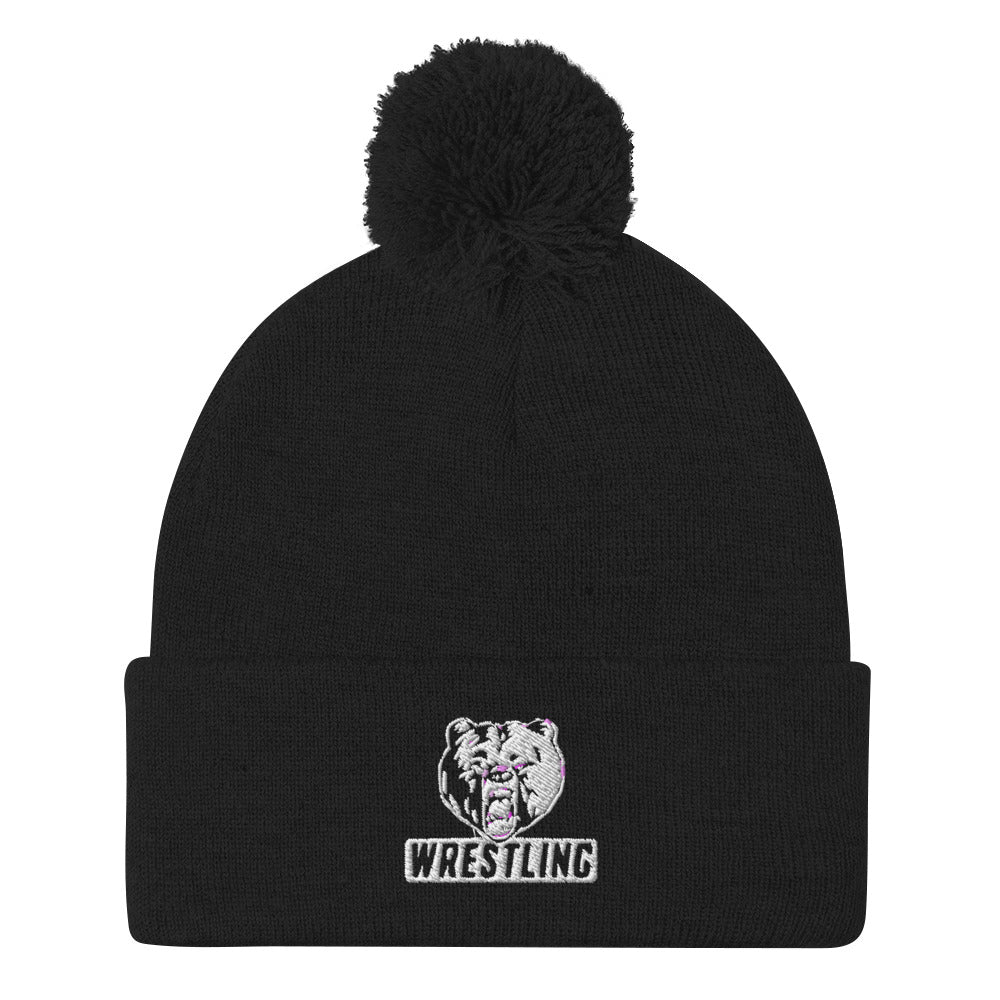 Sylvan Hills High School Pom-Pom Knit Cap