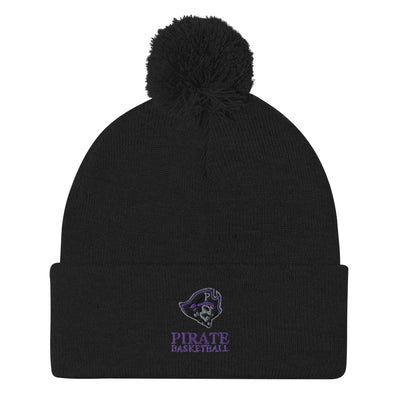 Piper Middle School Basketball Pom-Pom Knit Cap