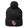 Knob Noster Wrestling Pom-Pom Knit Cap