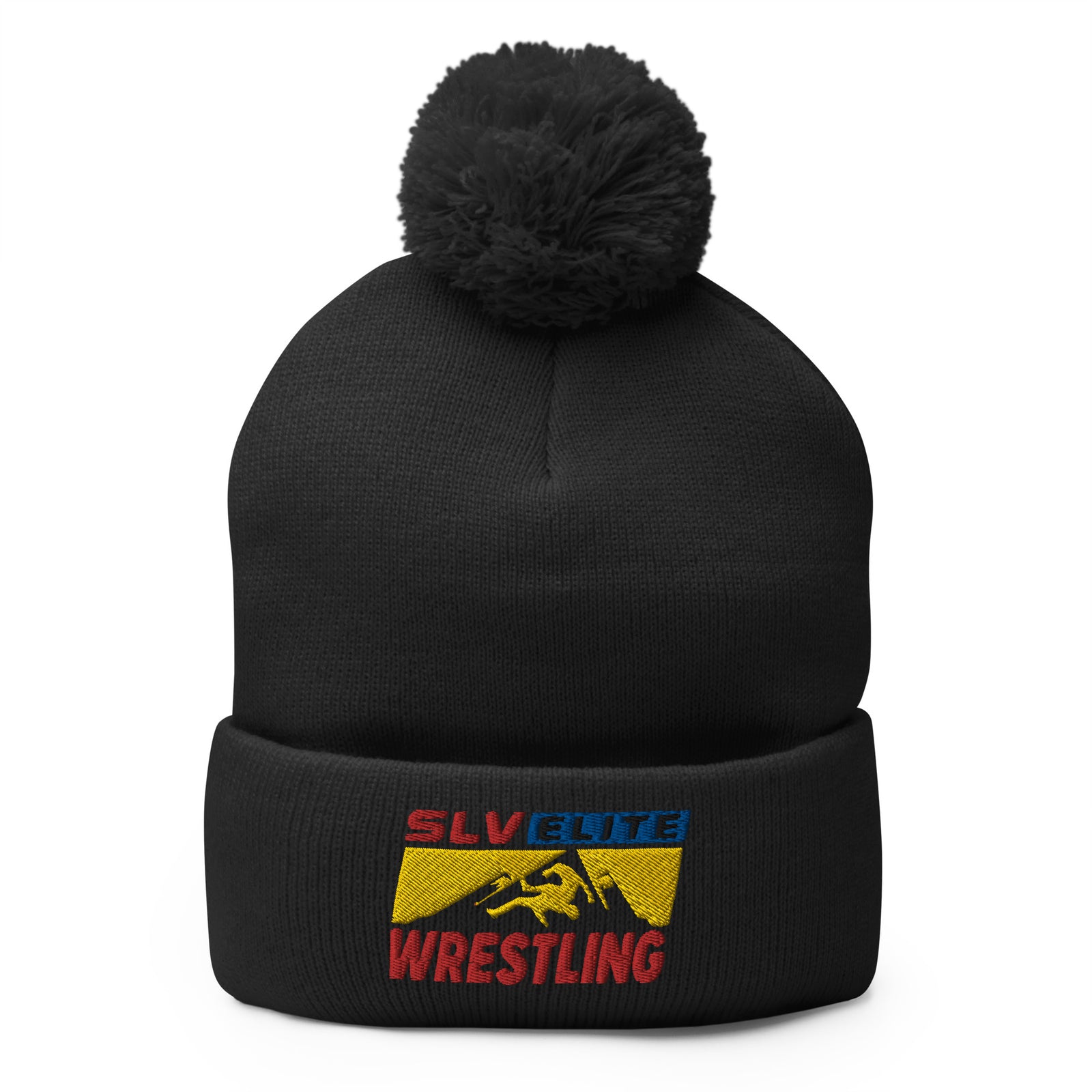 SLV Elite Wrestling Pom-Pom Knit Cap