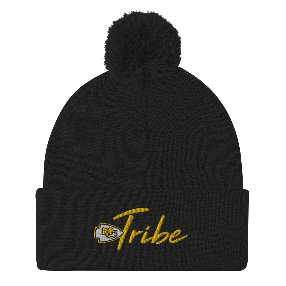 McMinn Tribe Wrestling Club  Pom-Pom Knit Cap