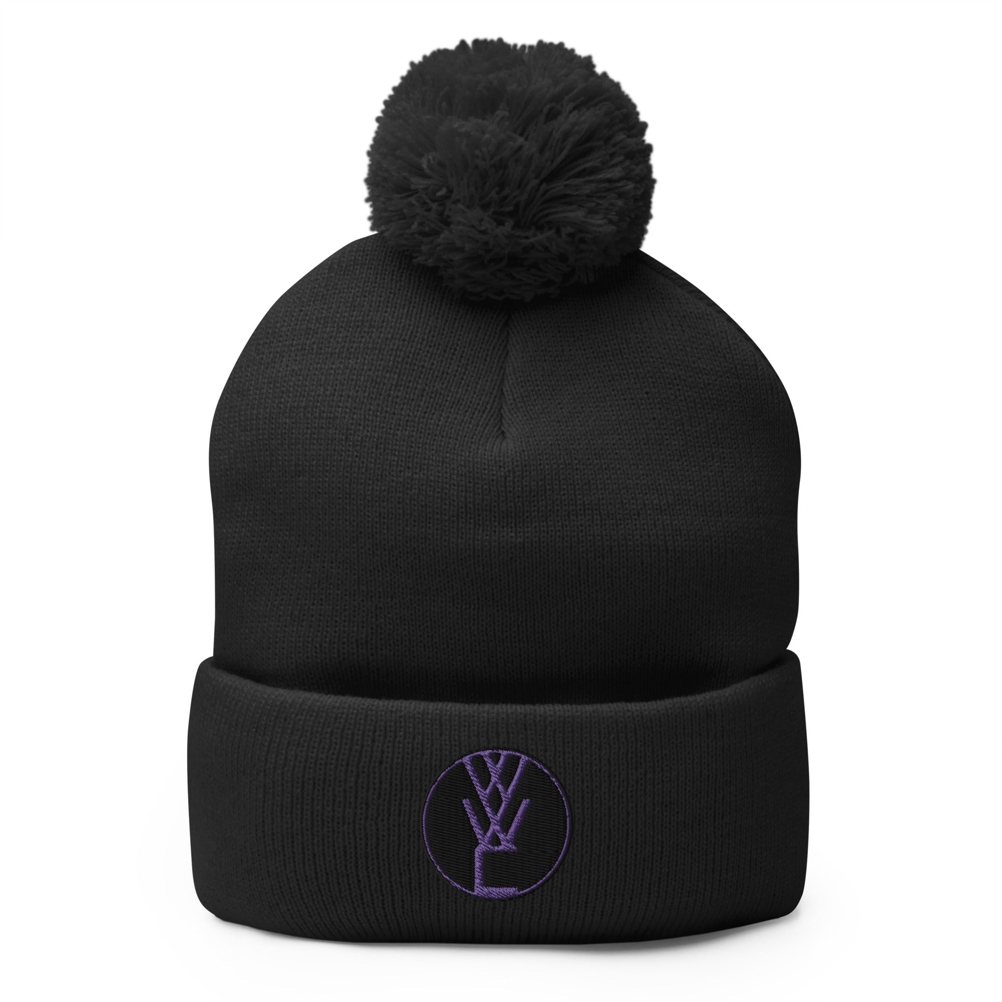 Wrestling With Character  Pom-Pom Knit Cap