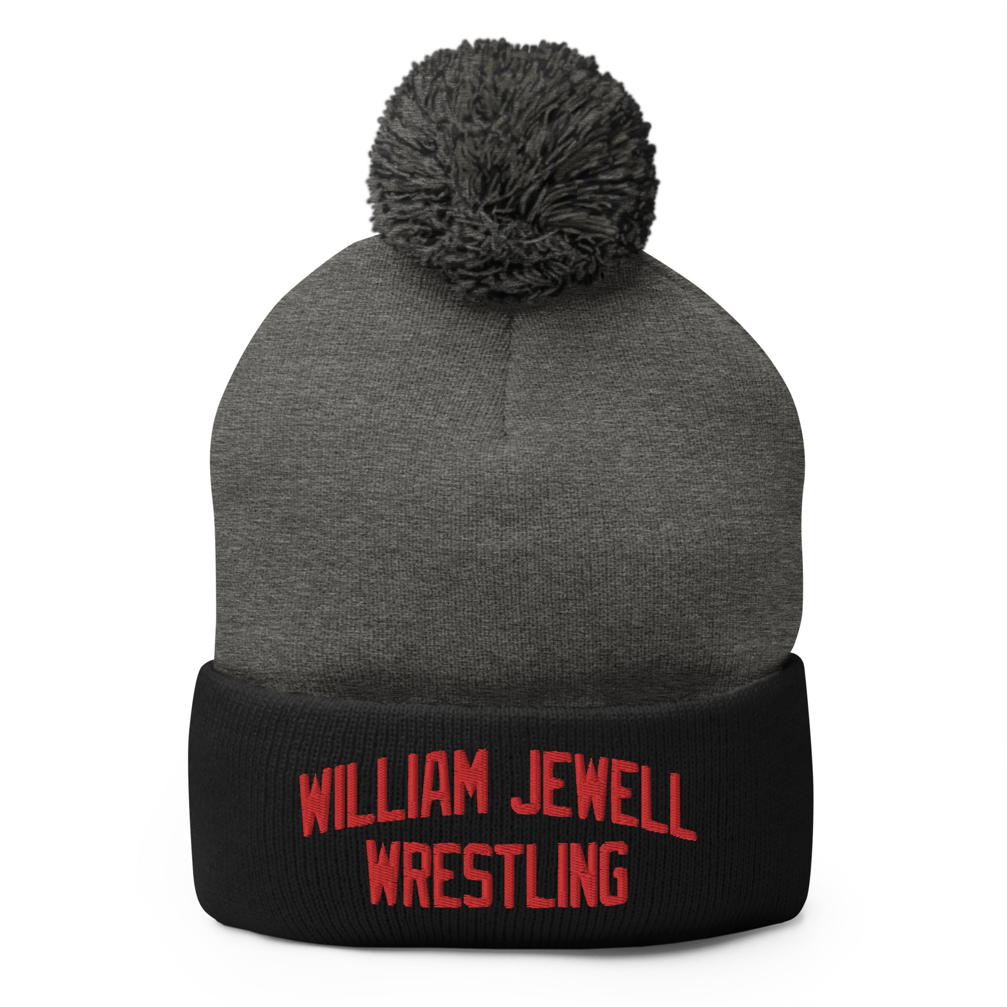 William Jewell Wrestling Pom-Pom Knit Cap