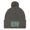 West Side Eagles Wrestling Pom-Pom Beanie