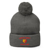 Labette County Wrestling Pom-Pom Knit Cap