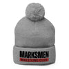 Marksmen Wrestling Club  Pom-Pom Knit Cap