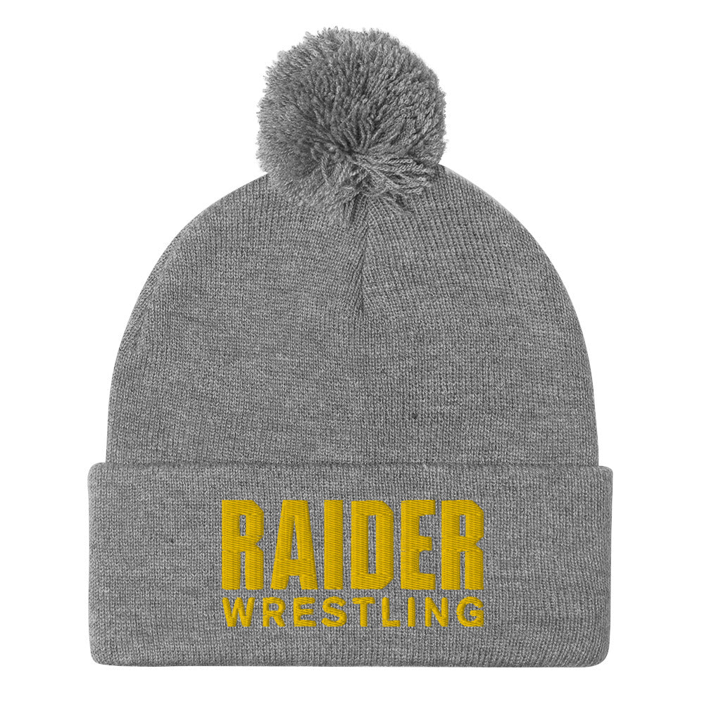 SMS Raider Wrestling Pom-Pom Beanie