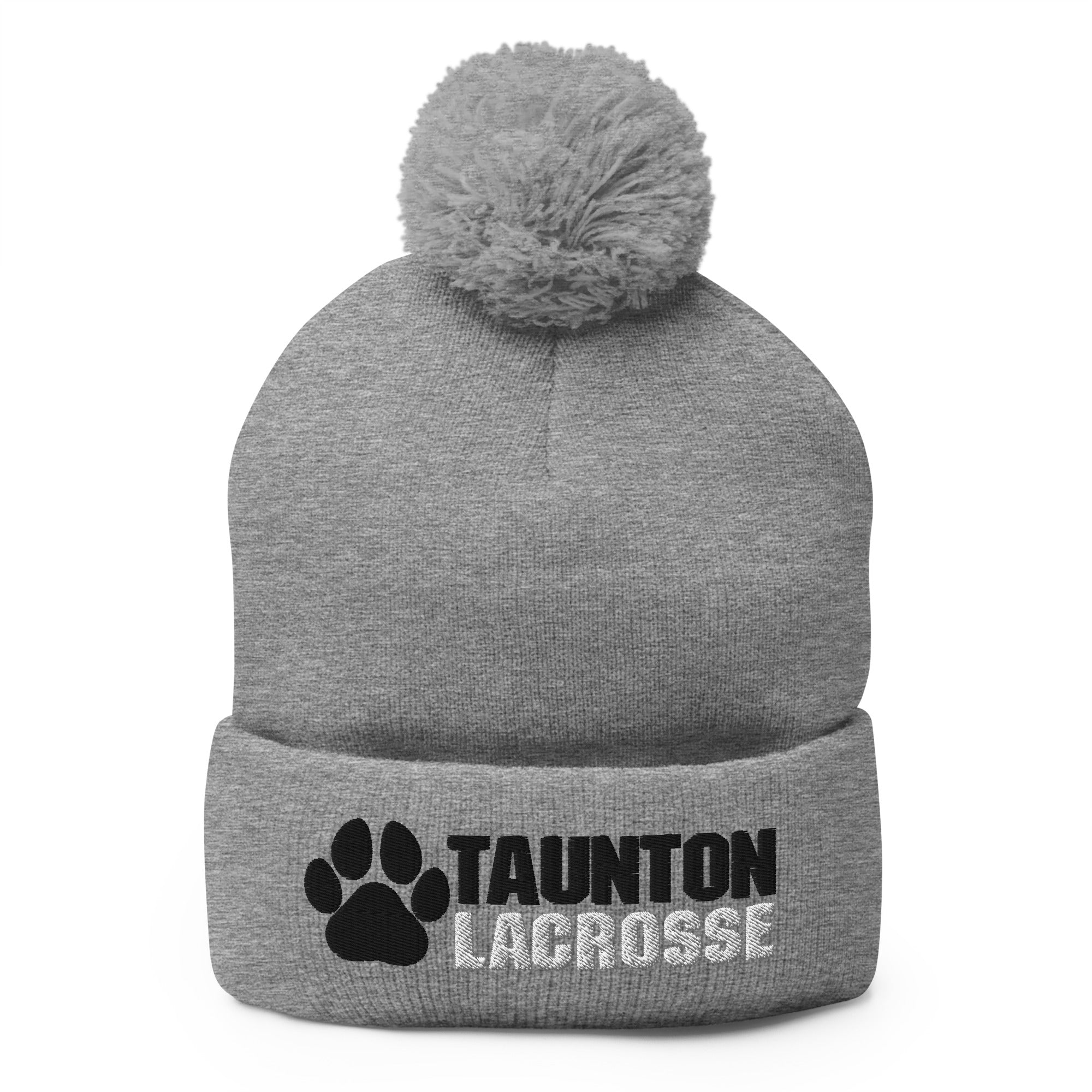 Taunton Lacrosse Pom-Pom Knit Cap