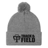 Summit Trail Middle School Track & Field Pom-Pom Knit Cap