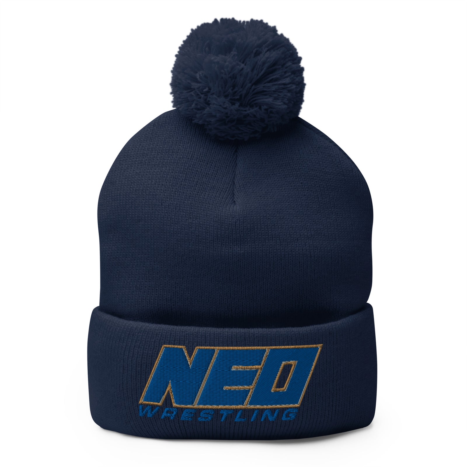 Neo Wrestling Pom-Pom Knit Cap