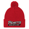 Palmetto Wrestling Pom-Pom Beanie