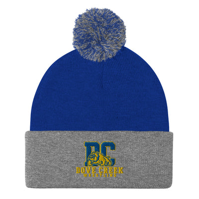 Dove Creek Wrestling 2022 Pom-Pom Beanie