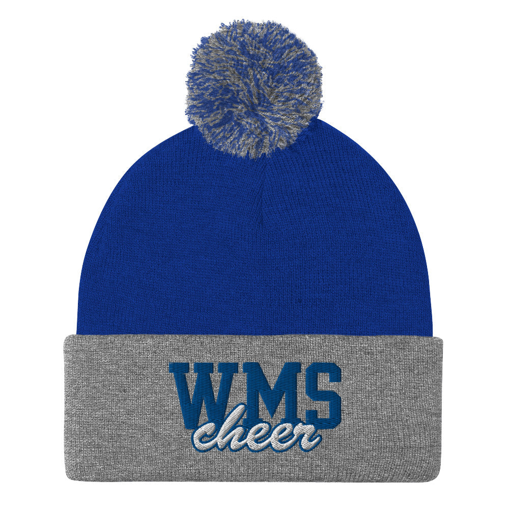 WMS Cheer Pom-Pom Beanie