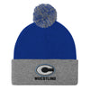 Cherryvale Middle High School Pom-Pom Knit Cap