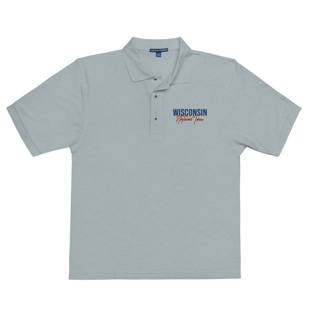 Wisconsin Wrestling Federation Men's Premium Polo