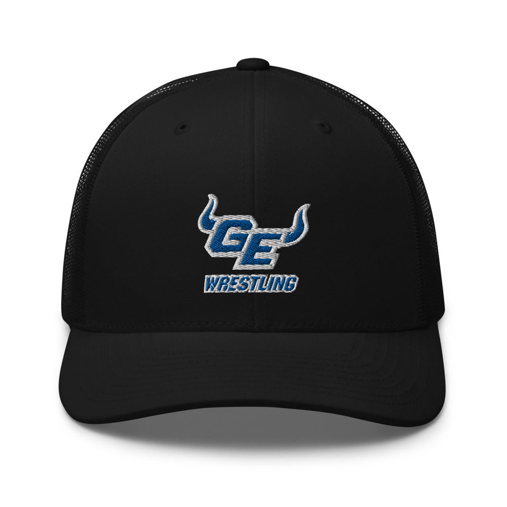 Gardner Edgerton Wrestling Embroidered Trucker Cap