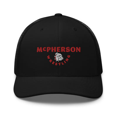 McPherson Wrestling Trucker Cap
