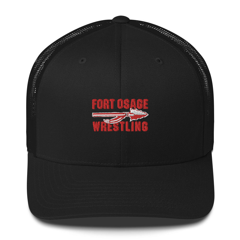 Fort Osage Wrestling Retro Trucker Hat