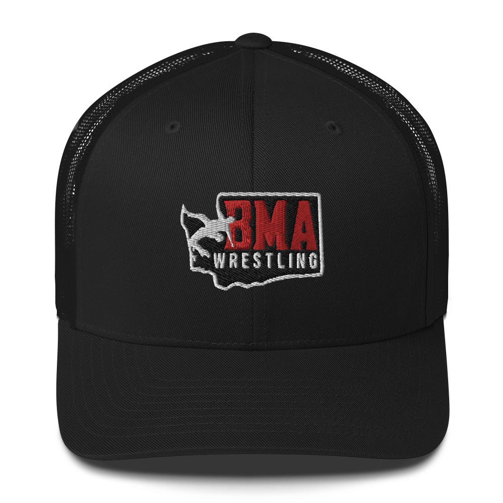 BMA Wrestling Academy Retro Trucker Hat