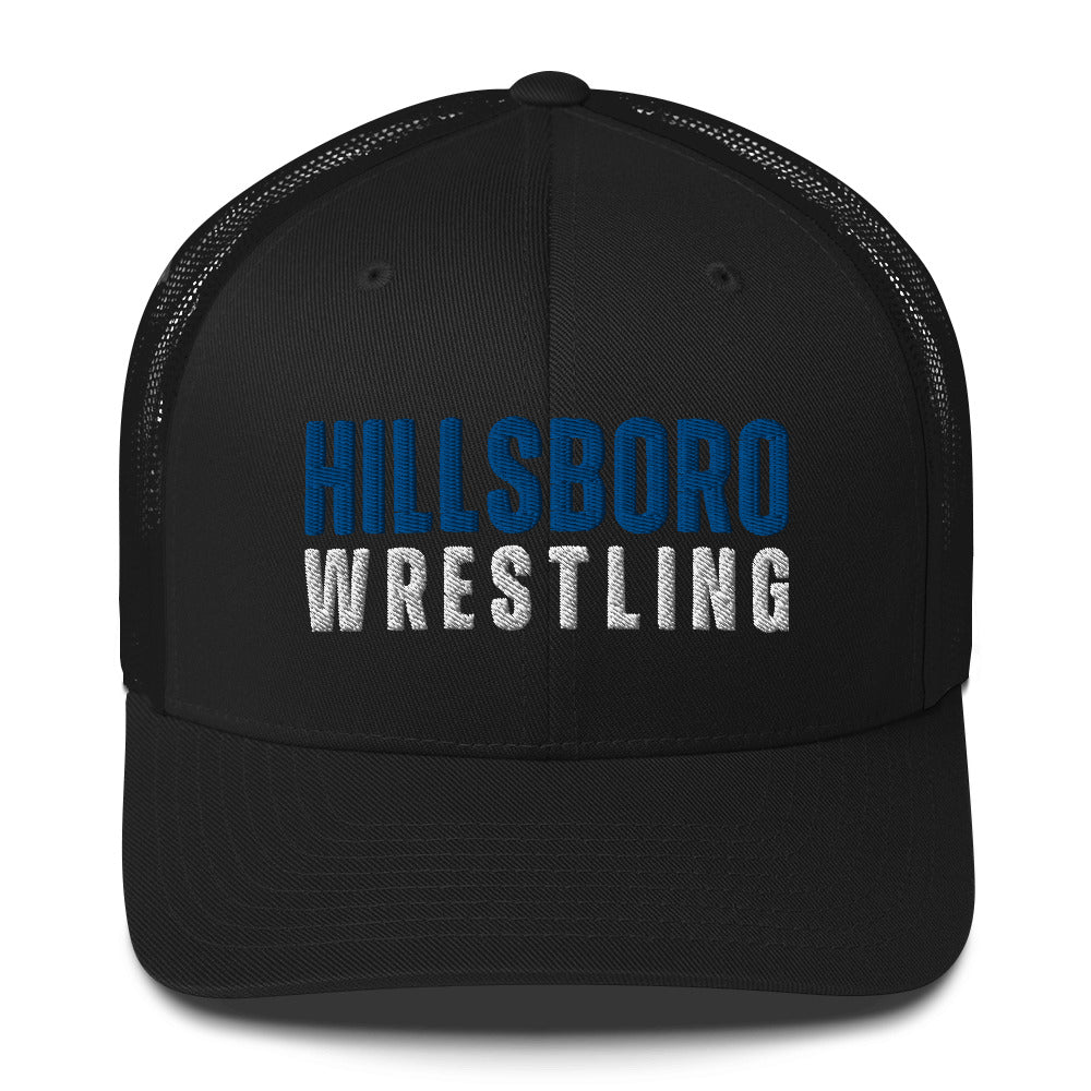 Hillsboro High School  Wrestling Retro Trucker Hat