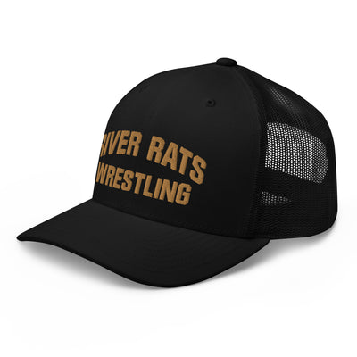 River Rats Wrestling  Embroidered Retro Trucker Hat