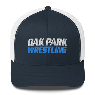 Oak Park HS Wrestling Retro Trucker Hat