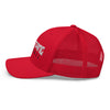 Palmetto Middle Football Embroidery-Red Retro Trucker Hat